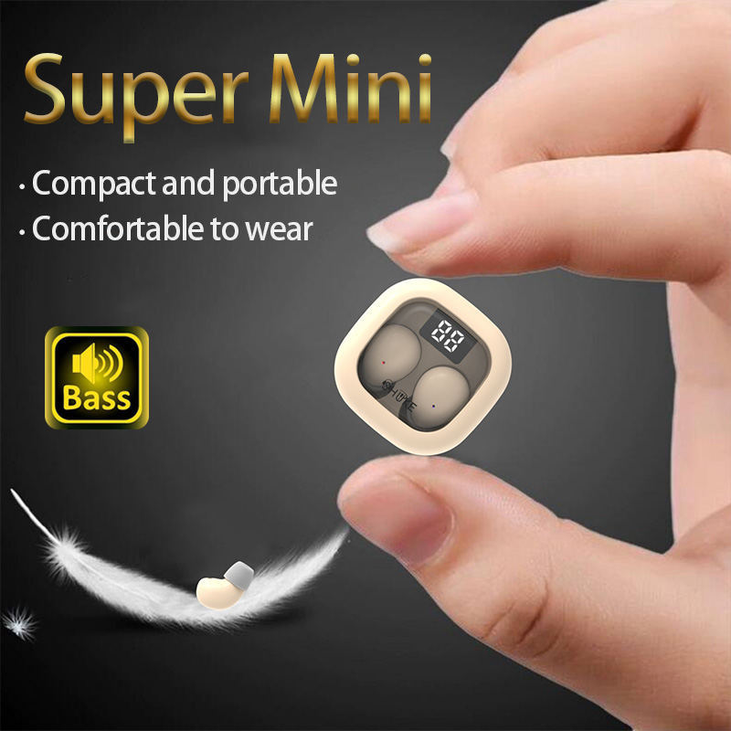 Type C Wired Earphones With Mic - SK Small Headphones Wireless Bluetooth Headset