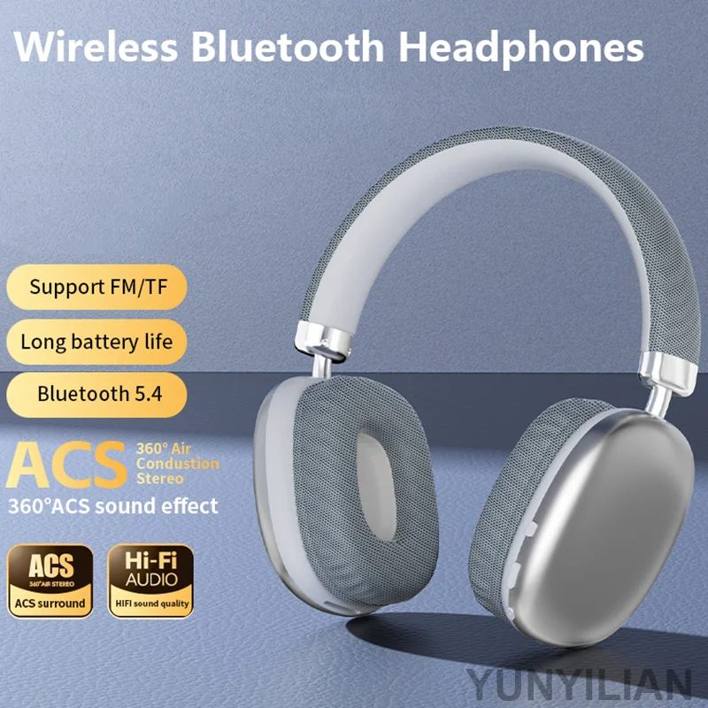 Anc Wireless Over Ear Headphones - 2026 NEW Air Max Bluetooth Over