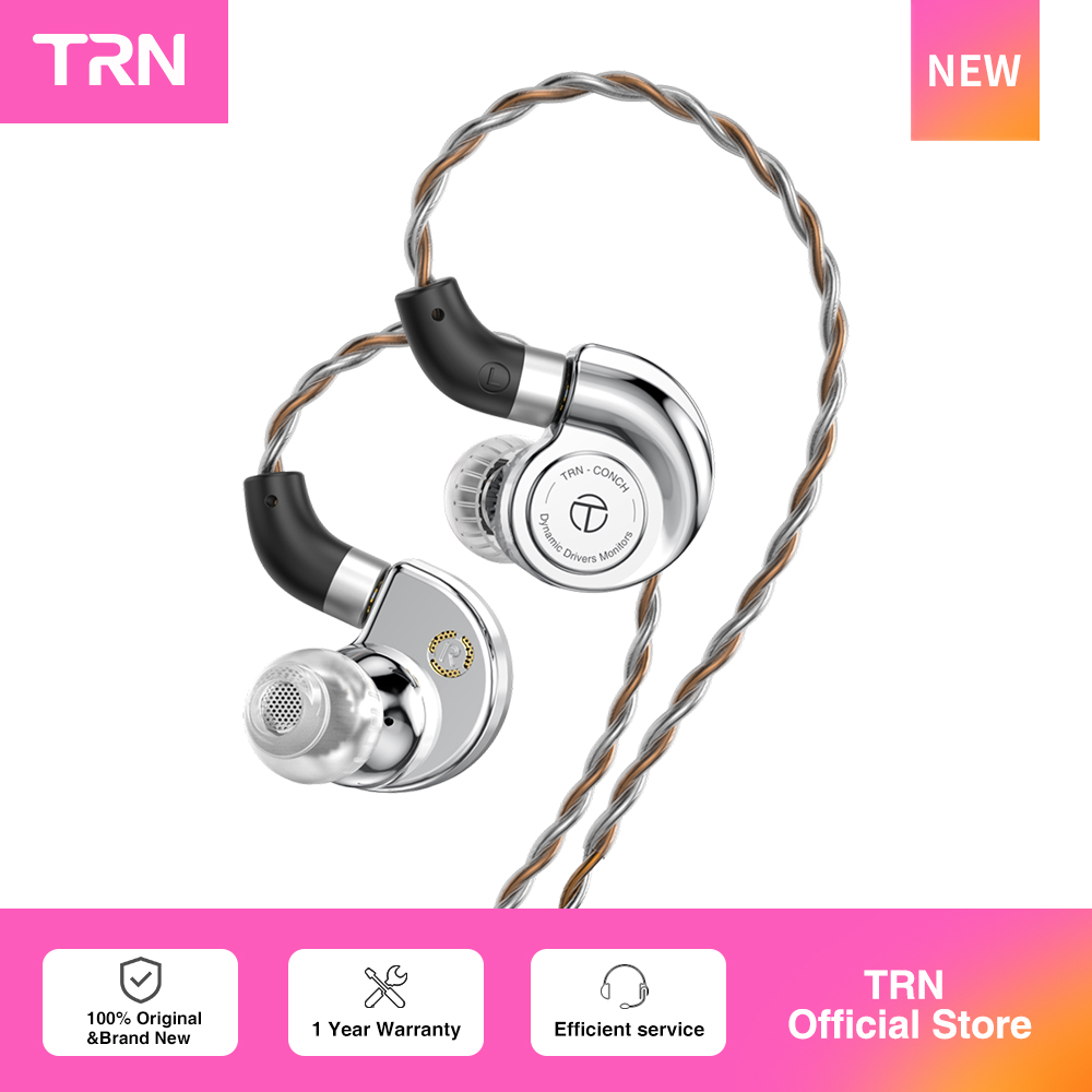 Planar Magnetic Iem Earphones - TRN Conch Earphone Lucky Bag High-Performance
