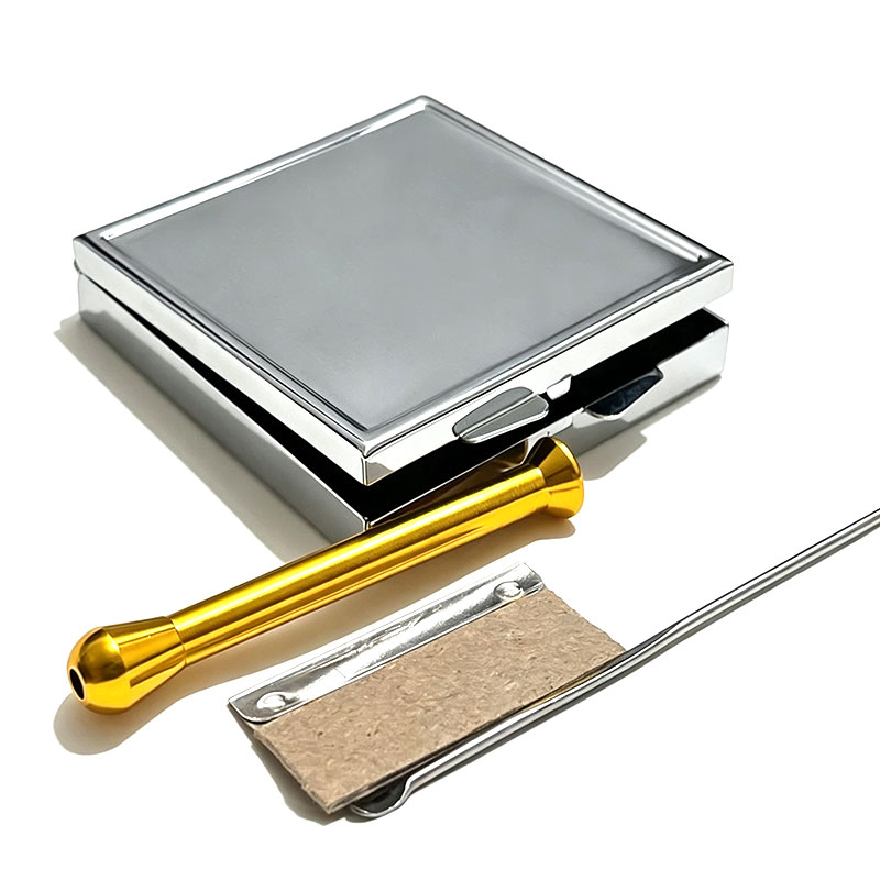 Laptops - 1 Set Portable Metal Cigarette Set,