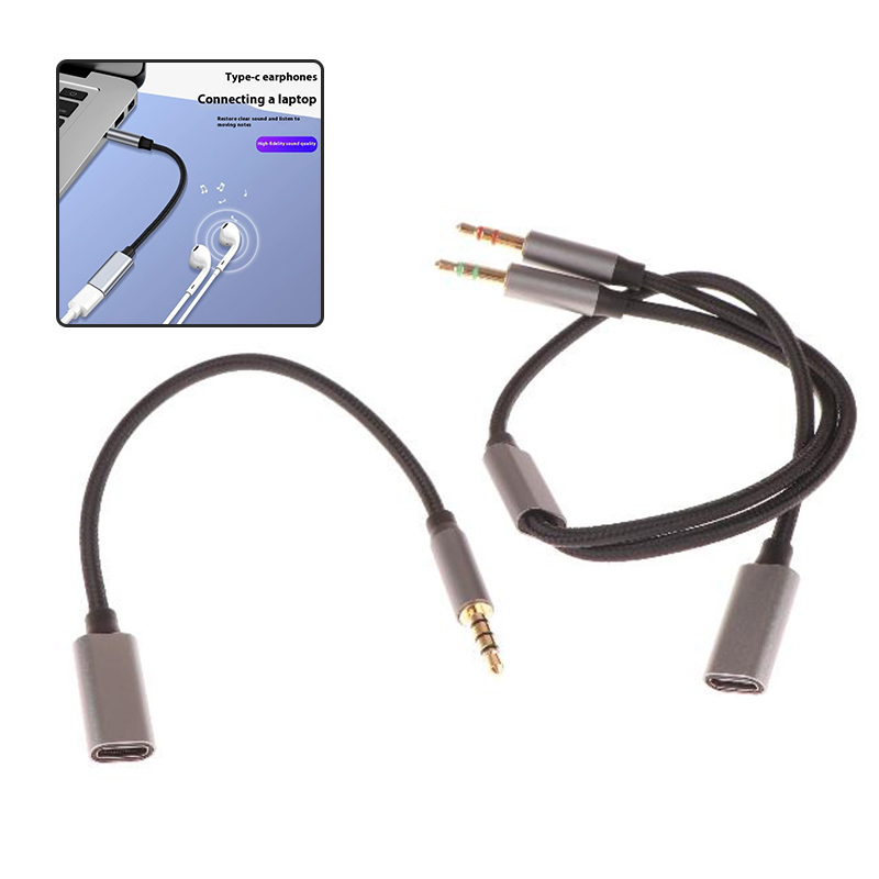 Type C Wired Earphones With Mic - 1Pcs Phone Tablet PC Accessories With