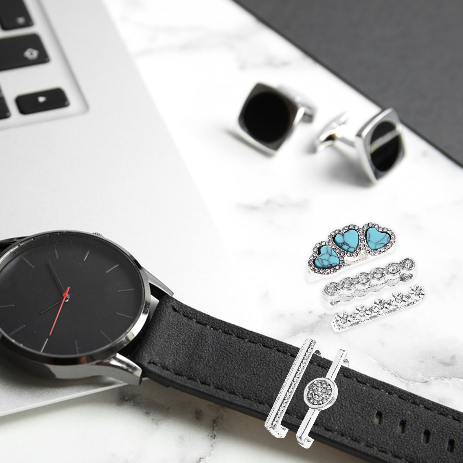 5Pcs Premium Alloy Watchband R - огляд і ціна Smartwatches