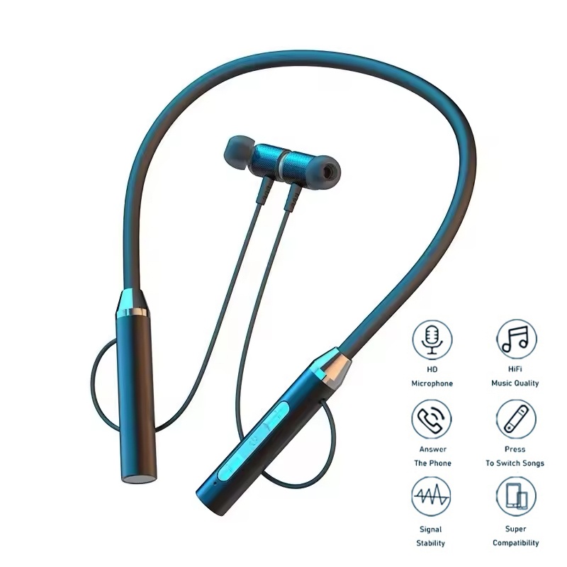 Wireless Bluetooth Earphones N - огляд і ціна Magnetic Neckband Sports Earphones