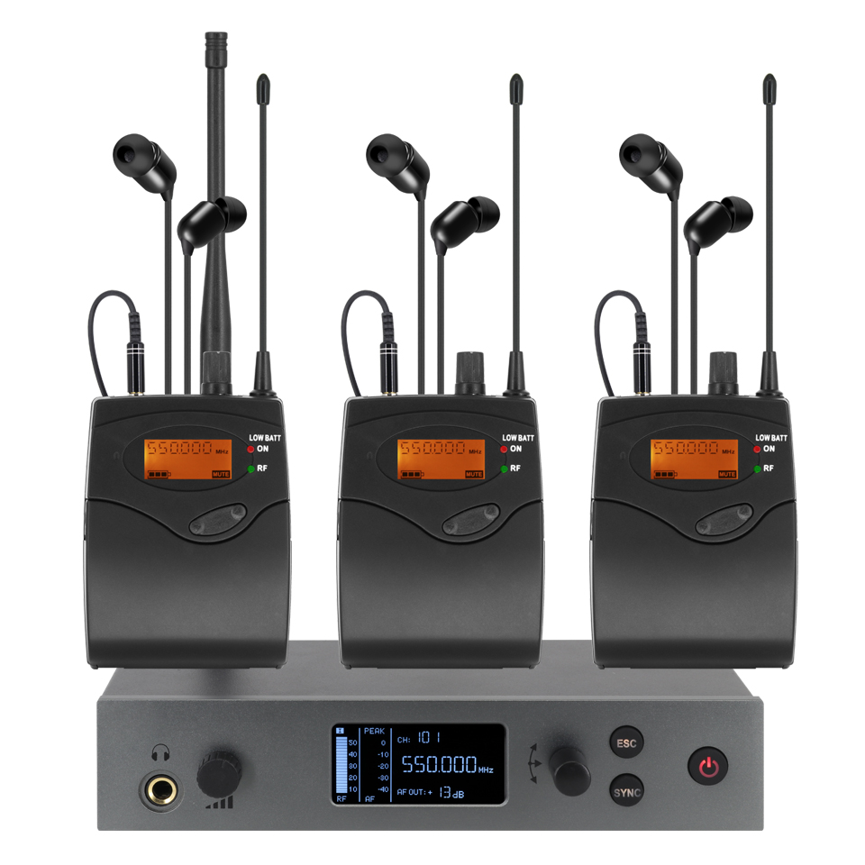 In ear monitoring system, UHF  - огляд і ціна In Ear Monitors For Singers