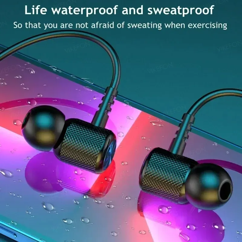 Wireless Headphones Bluetooth  - огляд і ціна Magnetic Neckband Sports Earphones