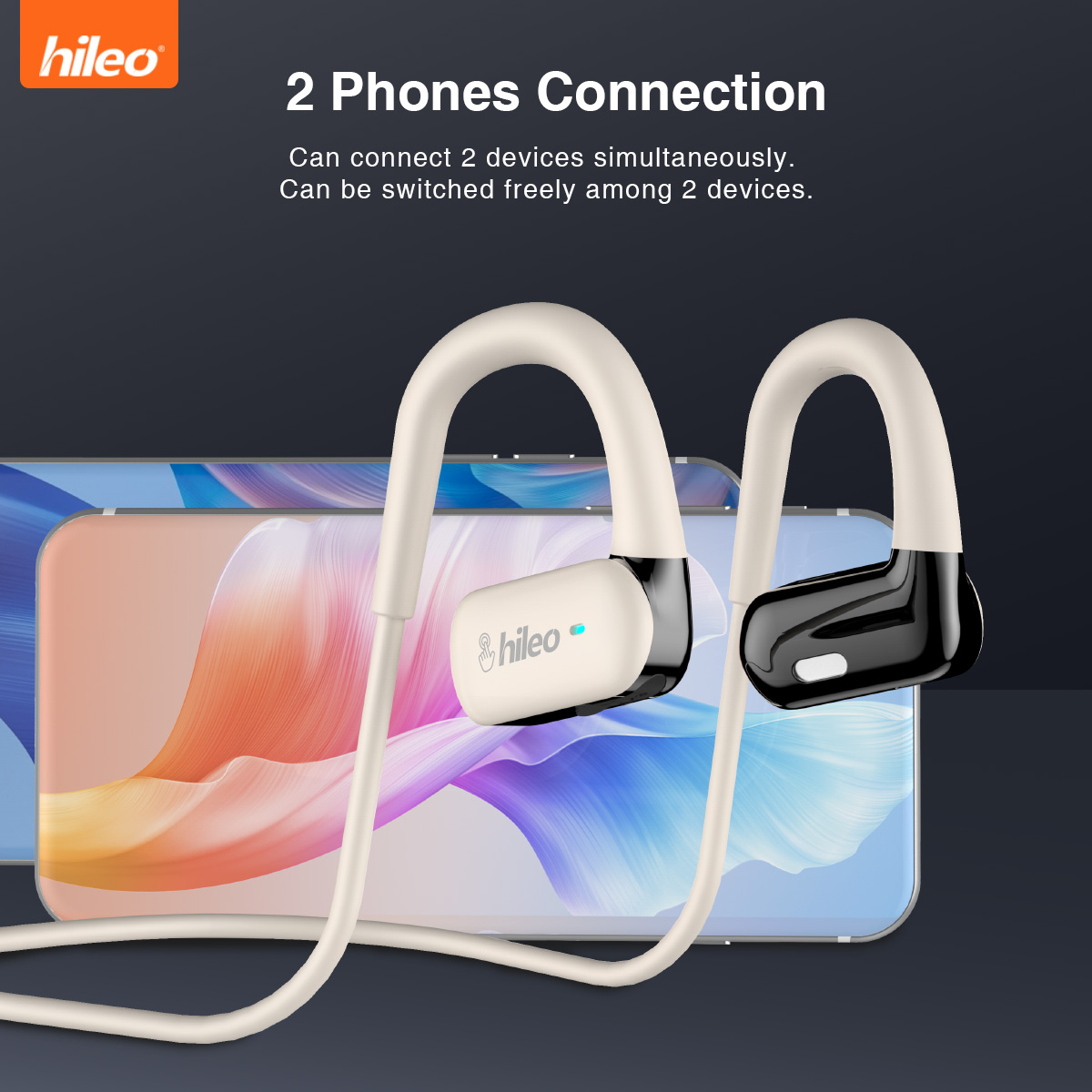 Hileo Hi77 Speakers Bluetooth  - огляд і ціна Open Ear Air Conduction Headphones