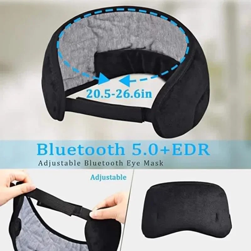 3D Eye Mask Bluetooth Headphon - огляд і ціна Sleep Mask Headphones Bluetooth