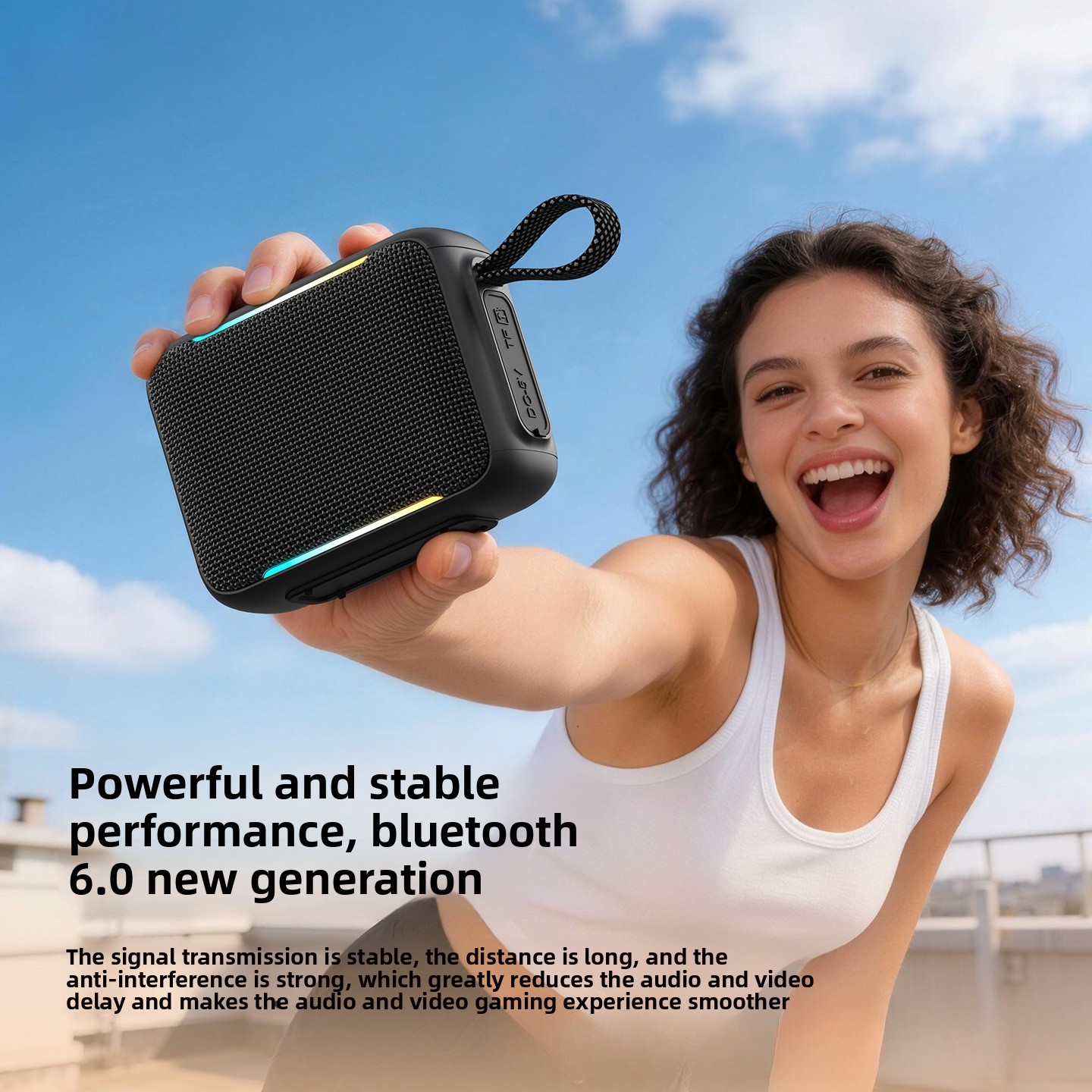 New Outdoor Waterproof Portabl - огляд і ціна Portable Bluetooth Speaker Waterproof Ipx7