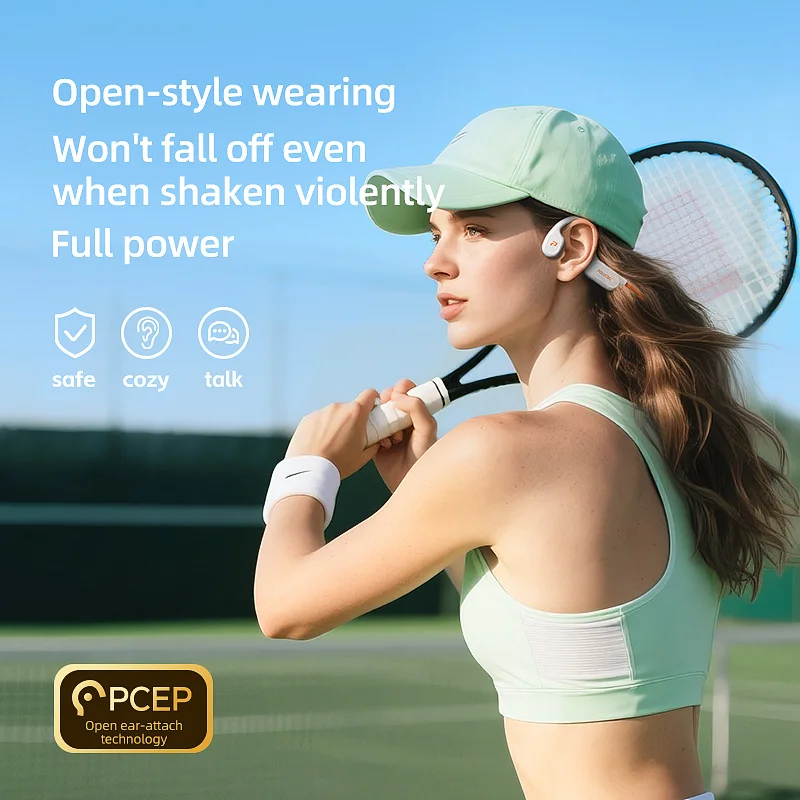 POLVCDG X9 Bone Conduction Ear - огляд і ціна Bone Conduction Running Headphones