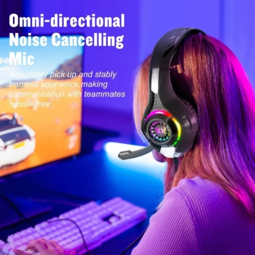 Wired Gaming Headphones with M - огляд і ціна Gaming Headset With Mic Rgb