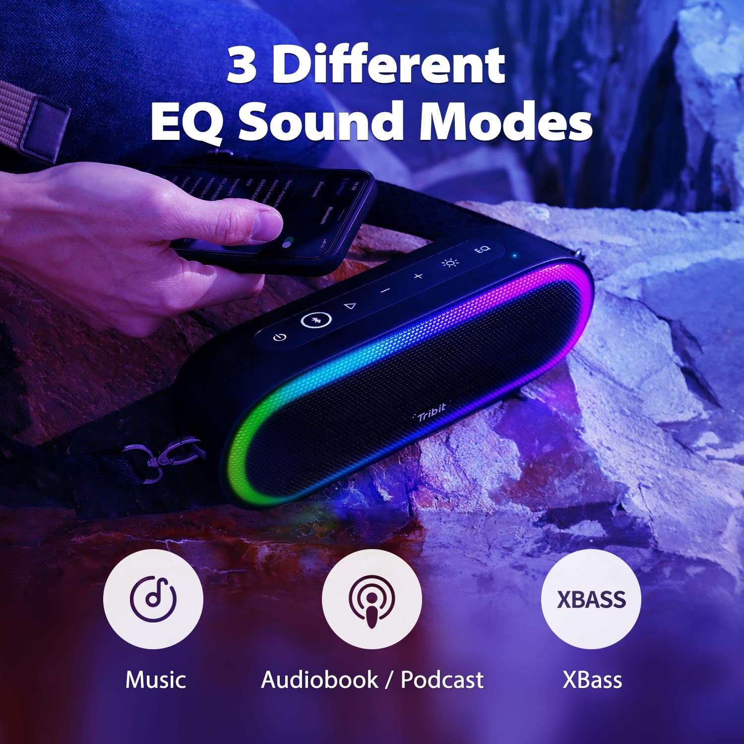 Tribit 30W Outdoor Portable Sp - огляд і ціна Portable Bluetooth Speaker Waterproof Ipx7