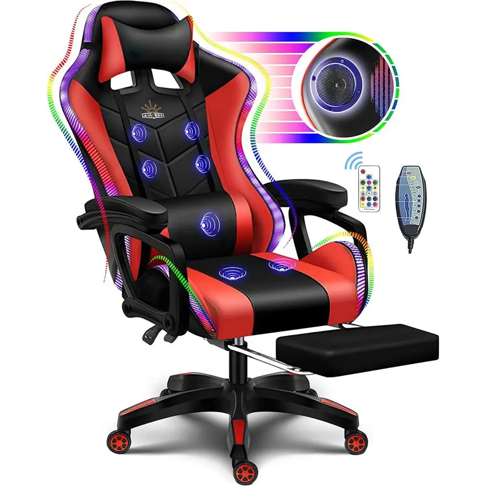 Ergonomic High-Back Gaming Cha - огляд і ціна Speakers