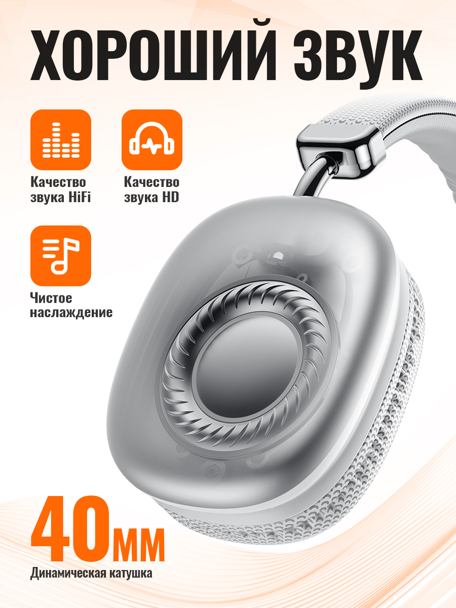 HOCO Bluetooth Headsets Wirles - огляд і ціна Anc Wireless Over Ear Headphones