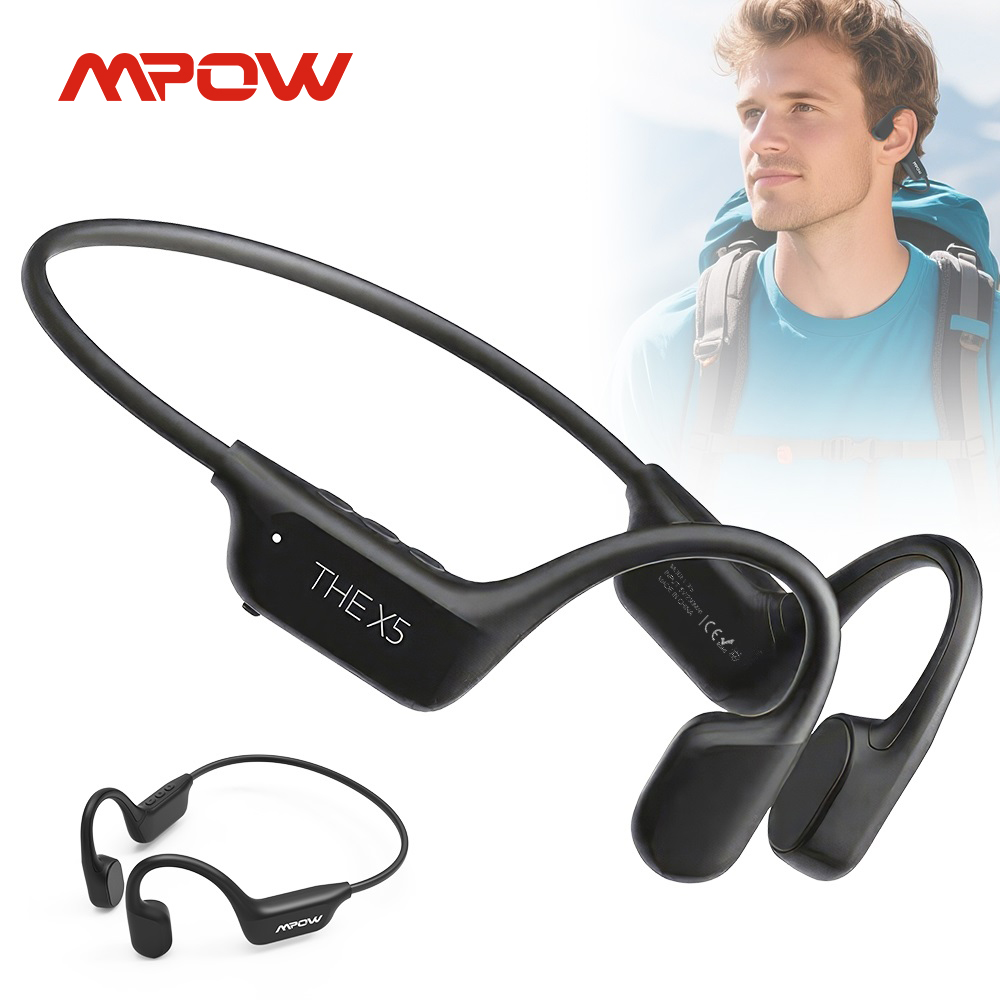 Mpow X5 Bone Conduction Headph - огляд і ціна Bone Conduction Running Headphones
