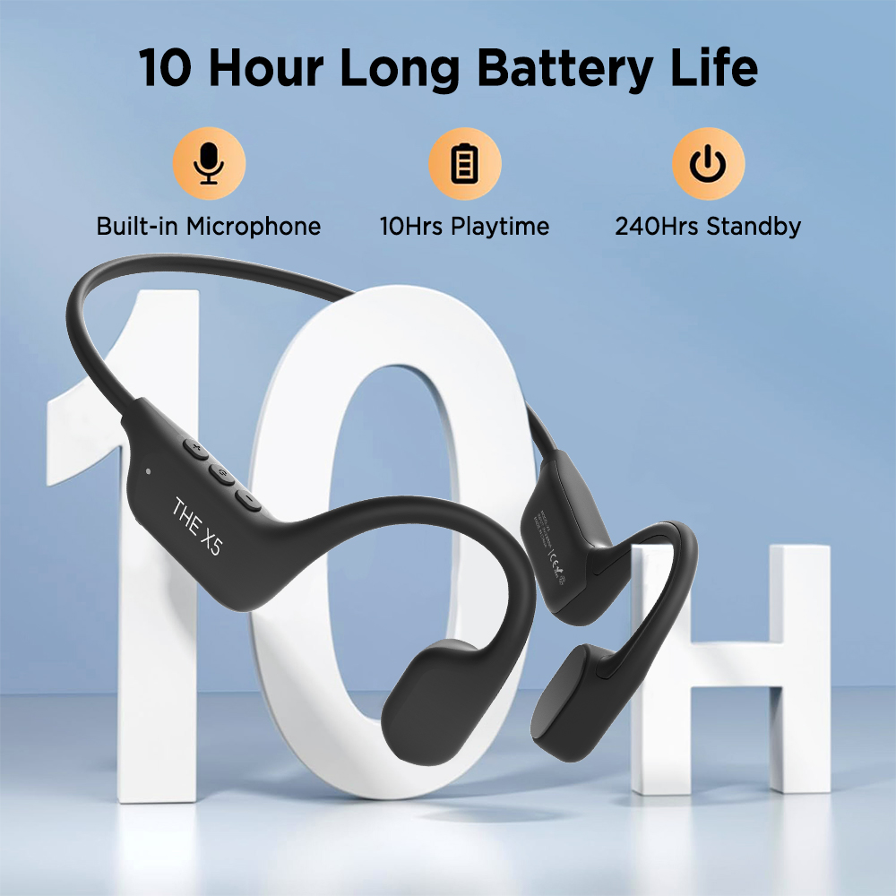 Mpow X5 Bone Conduction Headph - огляд і ціна Bone Conduction Running Headphones