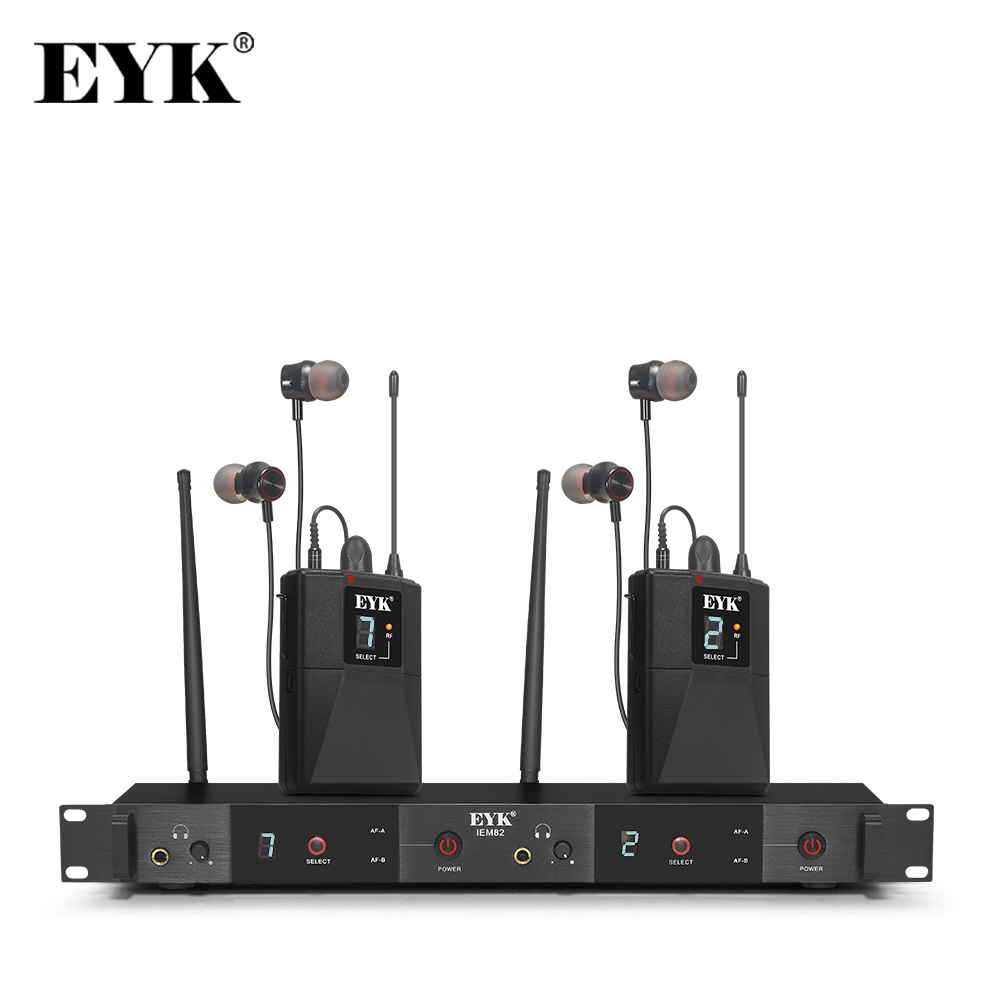EYK IEM82 UHF Wireless In Ear  - огляд і ціна In Ear Monitors For Singers