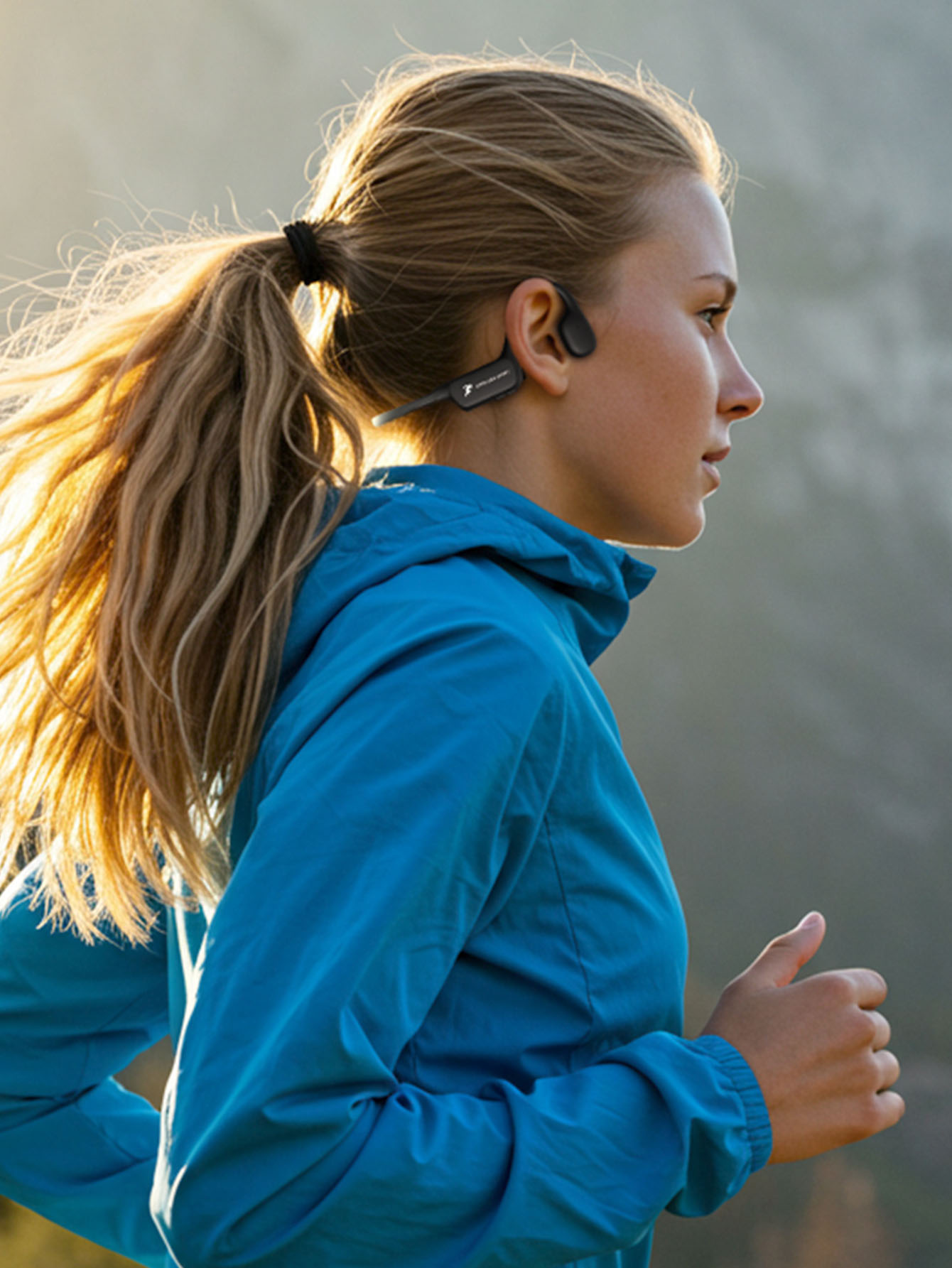 Open Ear Bone Conduction Bluet - огляд і ціна Bone Conduction Running Headphones