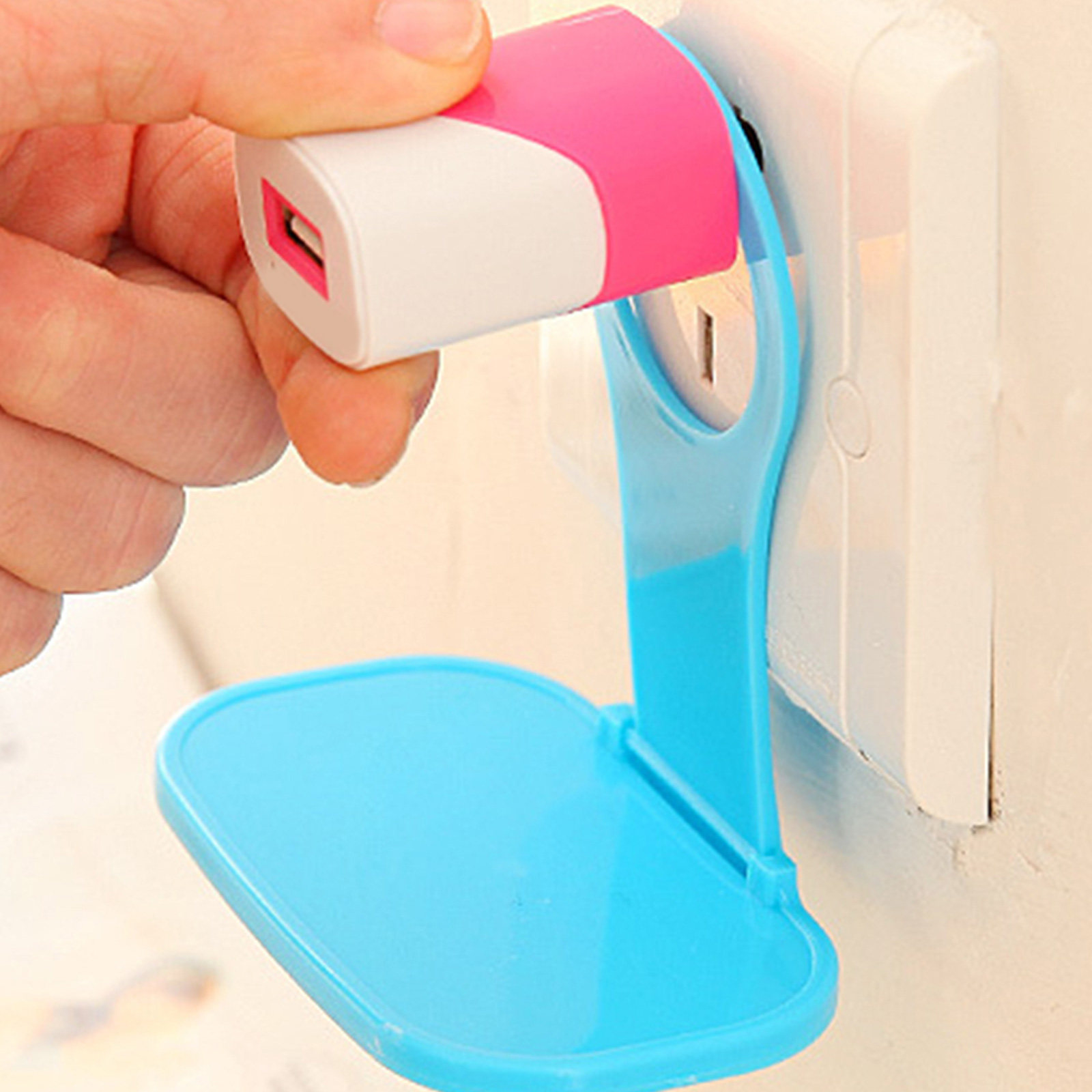 8Pcs Folding Wall Phone Hook L - огляд і ціна Tablets