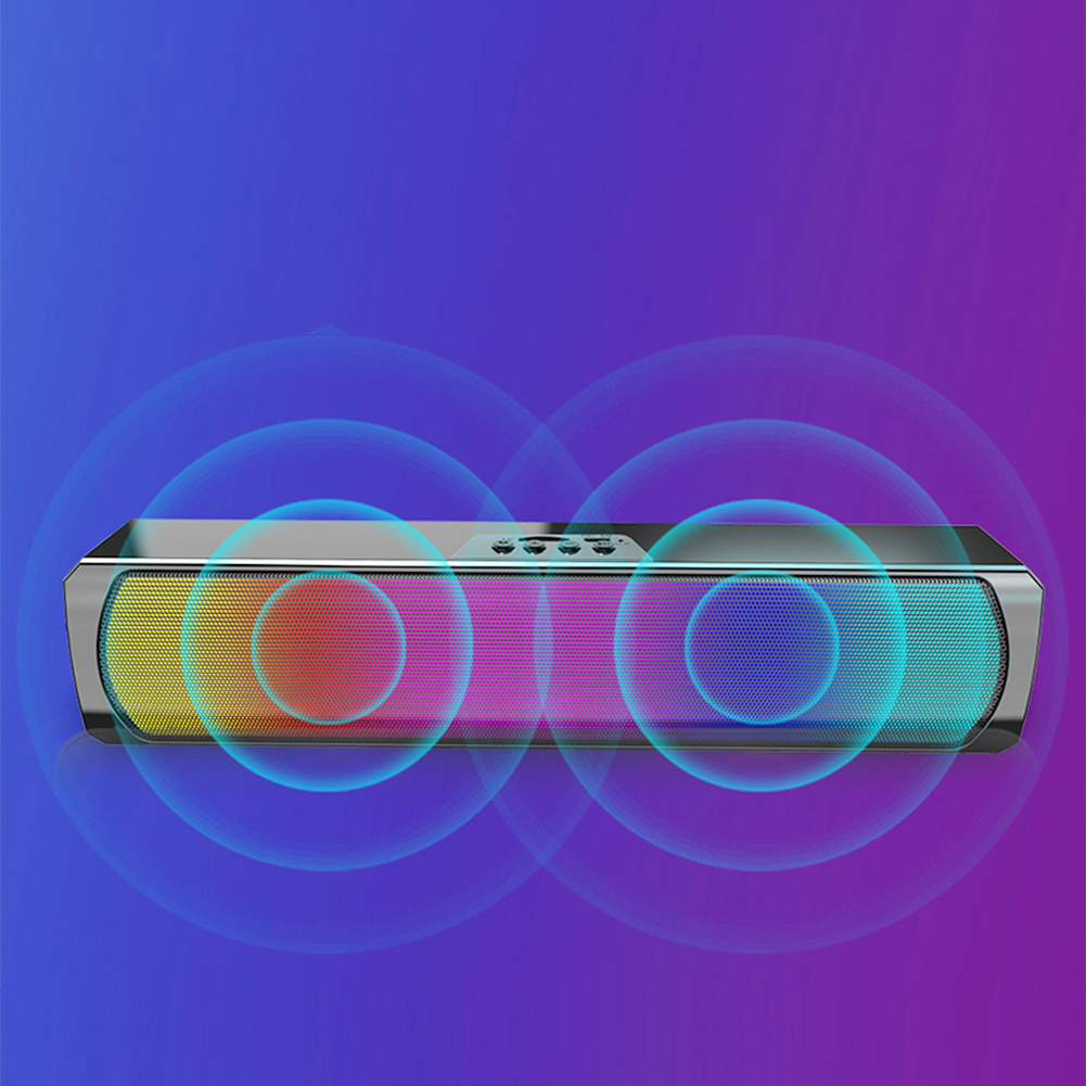 Portable Computer Sound Bar Sp - огляд і ціна Rgb Computer Soundbar For Pc