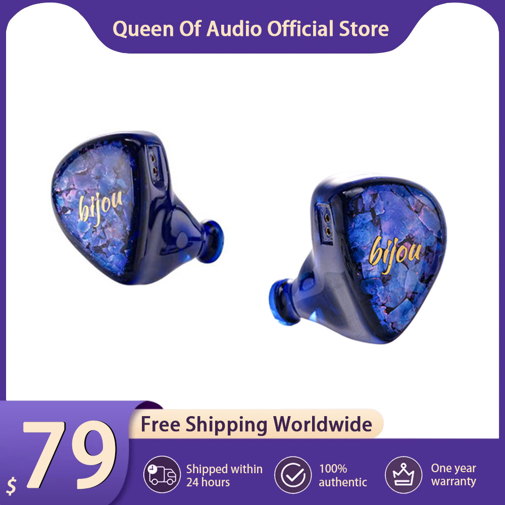 New QoA Bijou Headphone 1DD+1B - огляд і ціна Planar Magnetic Iem Earphones