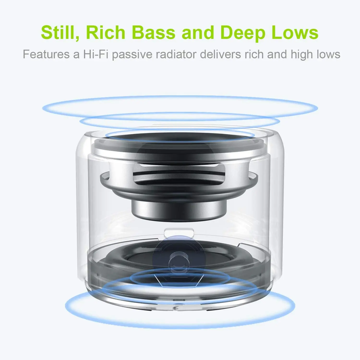 EWA A106 Pro Mini Bluetooth Sp - огляд і ціна Portable Bluetooth Speaker Waterproof Ipx7