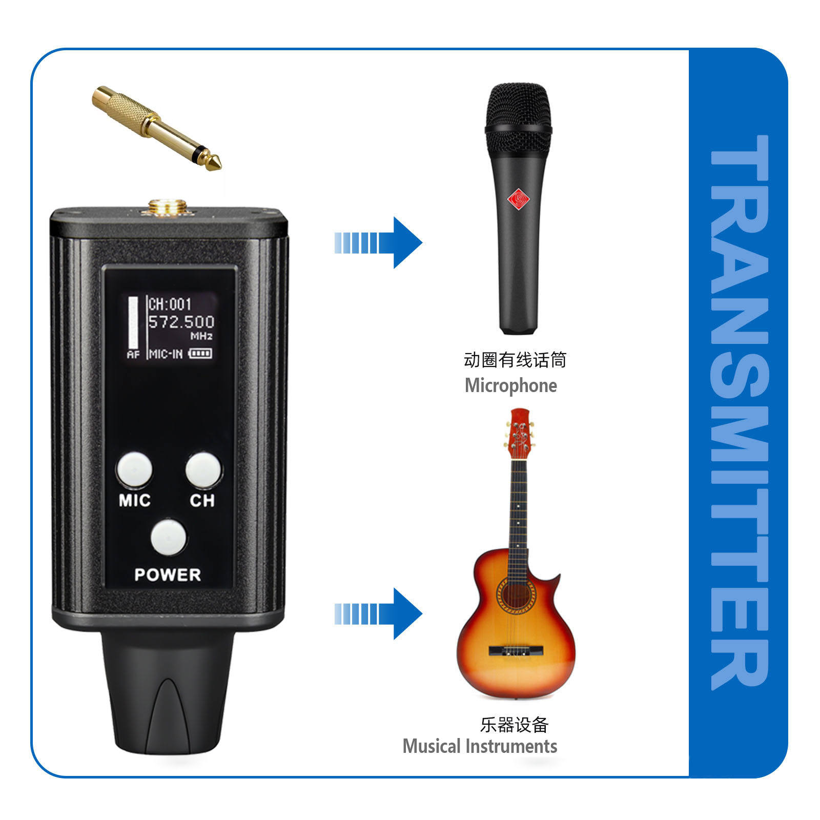Professional UHF IEM Wireless  - огляд і ціна In Ear Monitors For Singers