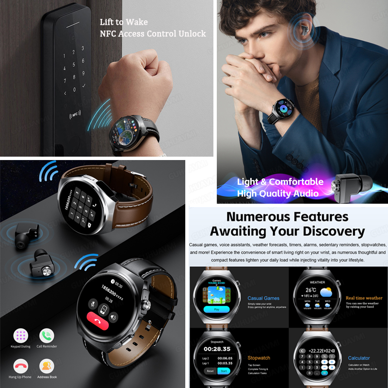 For Man Women New 2 in 1 Smart - огляд і ціна Tws Earbuds Bluetooth 5.3