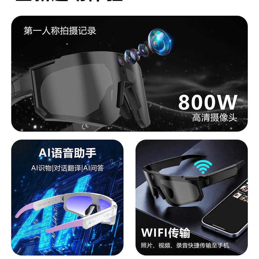 Line Smart glasses with camera - огляд і ціна Cameras