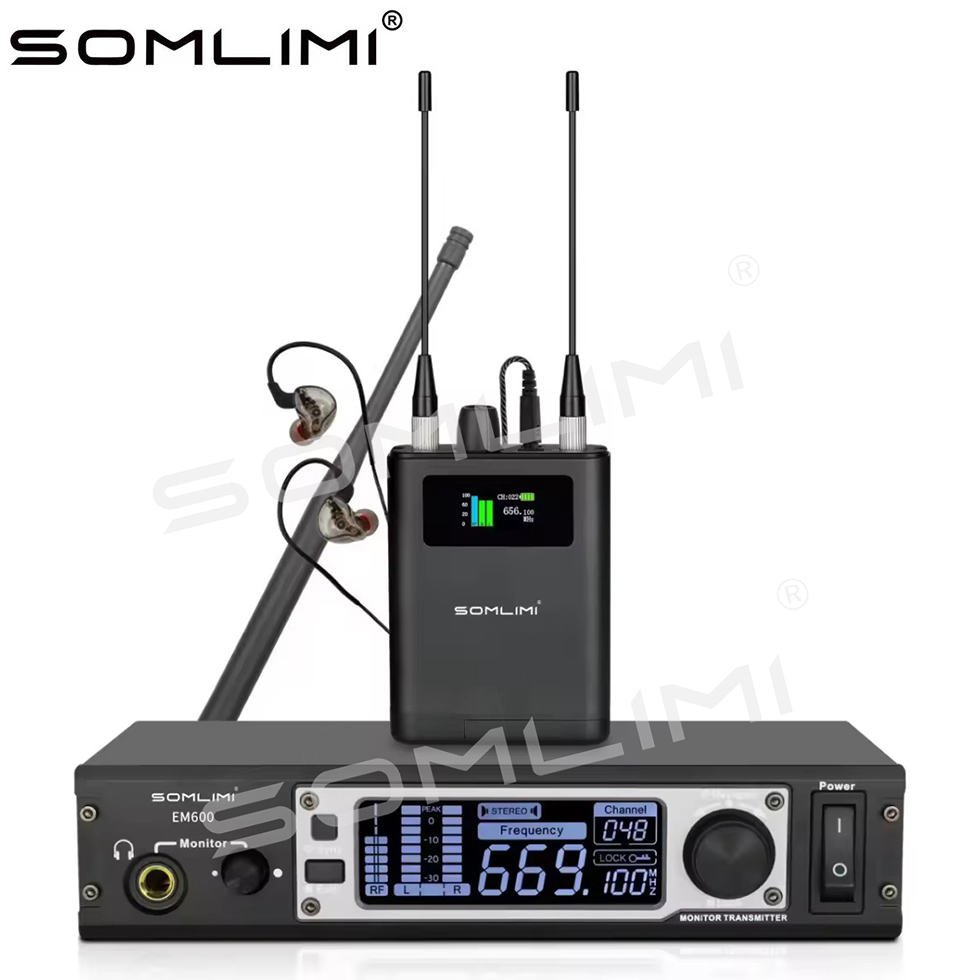 SOMLIMI Professional EM600 In  - огляд і ціна In Ear Monitors For Singers