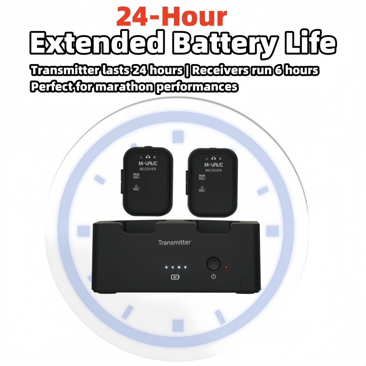 M-VAVE WP-12 Wireless In-Ear M - огляд і ціна In Ear Monitors For Singers