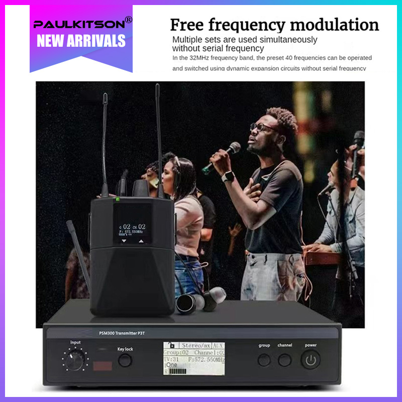 Paulkitson PSM300 UHF Wireless - огляд і ціна In Ear Monitors For Singers