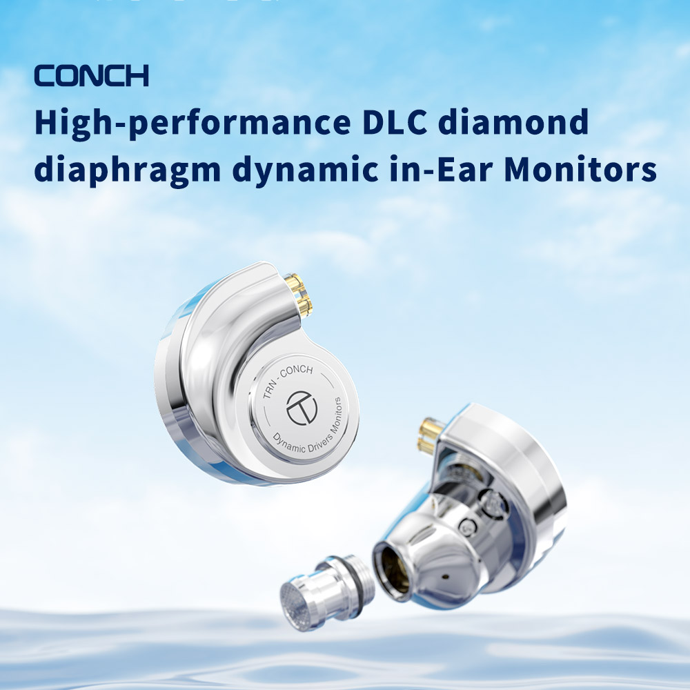 TRN Conch Earphone Lucky Bag H - огляд і ціна Planar Magnetic Iem Earphones