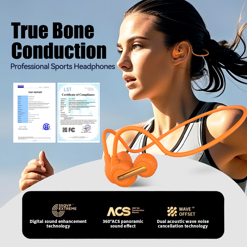 Bone Conduction Bluetooth Spor - огляд і ціна Bone Conduction Running Headphones