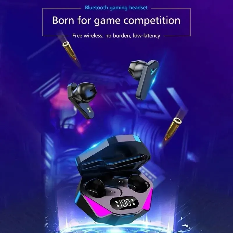TWS Wireless Bluetooth 5.3 Hea - огляд і ціна Gaming Headset With Mic Rgb
