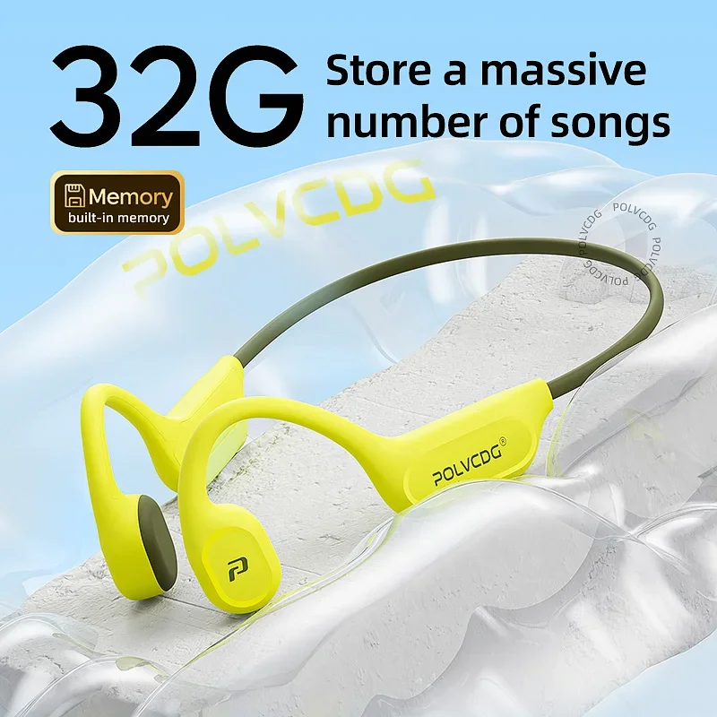POLVCDG X9 Bone Conduction Swi - огляд і ціна Bone Conduction Running Headphones