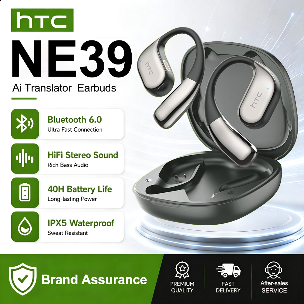 HTC NE39 AI Translate Earphone - огляд і ціна Open Ear Air Conduction Headphones