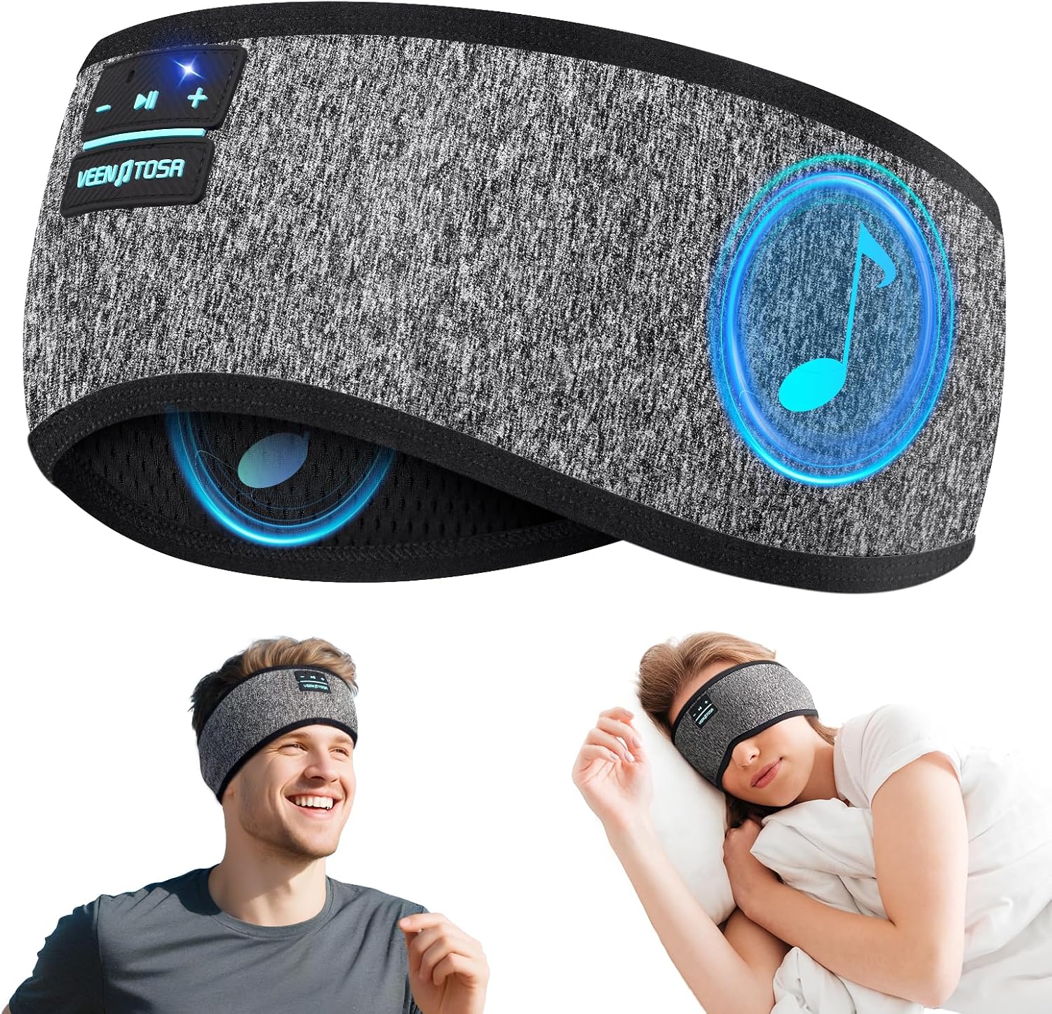 Bluetooth Earphones Sports Sid - огляд і ціна Sleep Mask Headphones Bluetooth