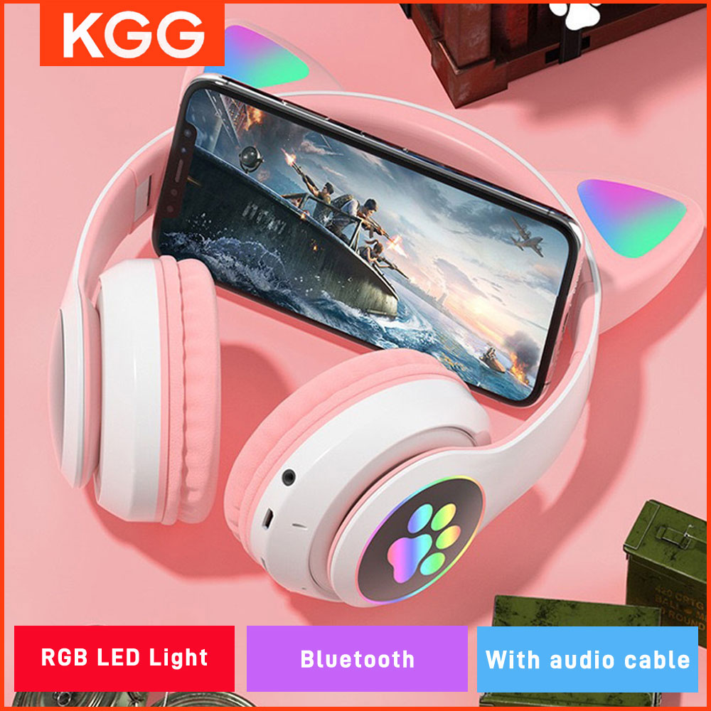 Cat Ears Headphones Flash Ligh - огляд і ціна Cat Ear Bluetooth Headset Led