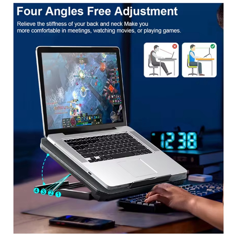 Gaming Laptop Cooler for 12-16 - огляд і ціна Laptops