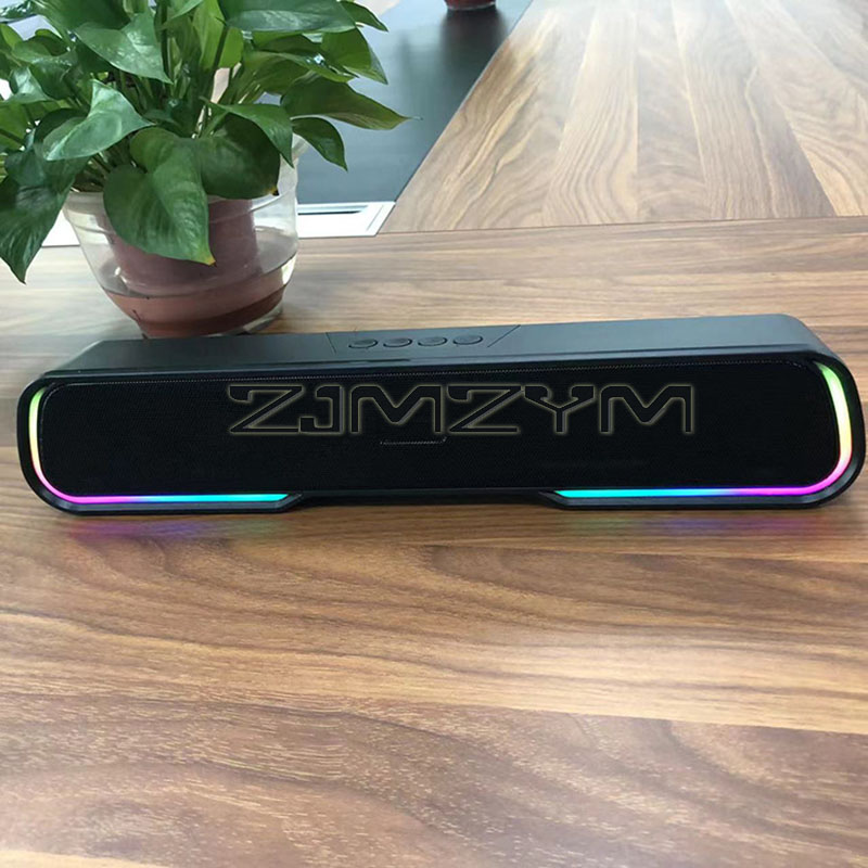 RGB lights Bluetooth Speaker T - огляд і ціна Rgb Computer Soundbar For Pc