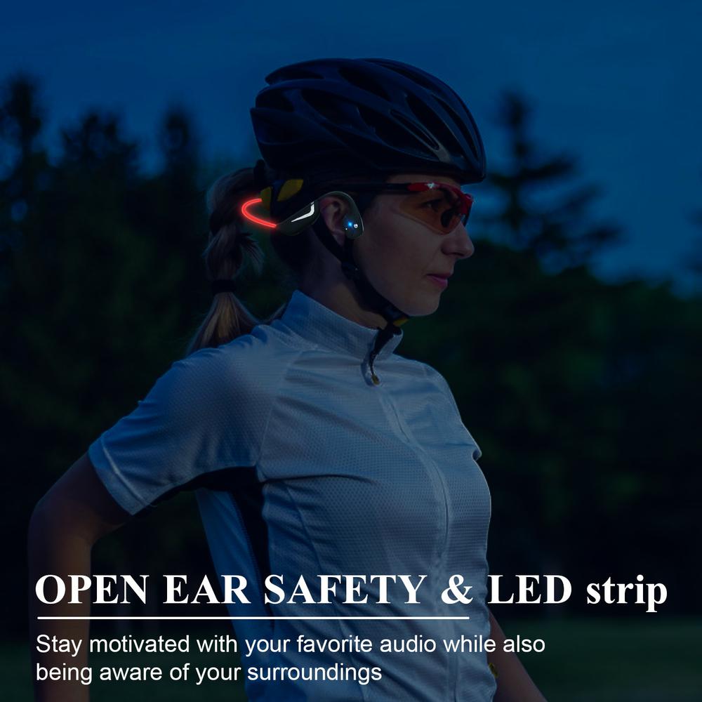 DV68 Pro Bone Conduction Bluet - огляд і ціна Bone Conduction Running Headphones