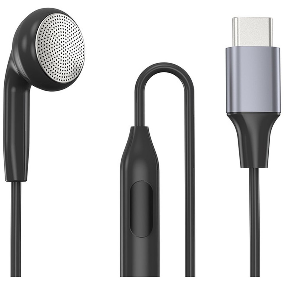 DT75BG Type C Single Earbud wi - огляд і ціна Type C Wired Earphones With Mic